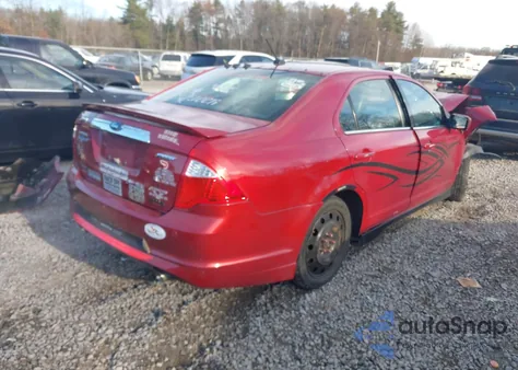 2010 Ford Fusion Sport from USA, damaged, VIN 3FAHP0KC9AR152128